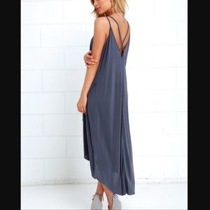 Loose fitting midi dress